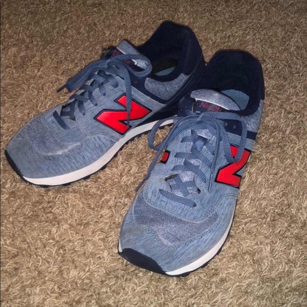 New Balance 574 Men Blue Size 10